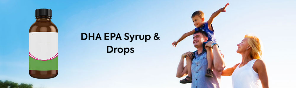 DHA EPA Syrup & Drops Manufacturer In India